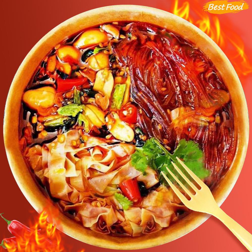 

Terbaru 【New】Suanlafen-Spicy And Sour Glass Noodle 酸辣粉130Gr - Bihun Instan Pedas