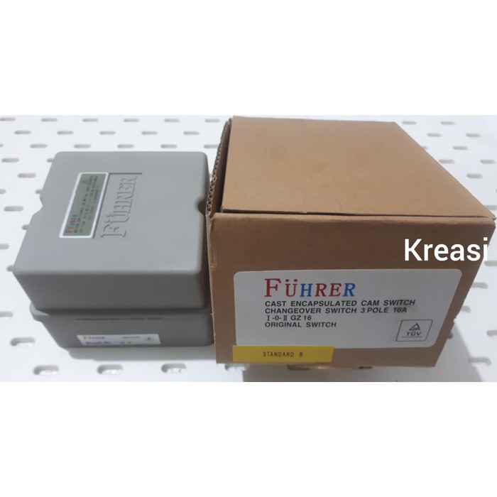 OHM SAKLAR FUHRER 3 POLE 16A / 16 AMPER