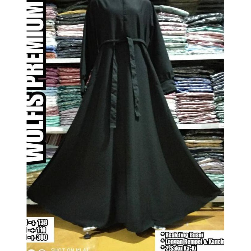 GAMIS WOLFIS PREMIUM / WOLFIS POLOS GRATIS ONGKIR
