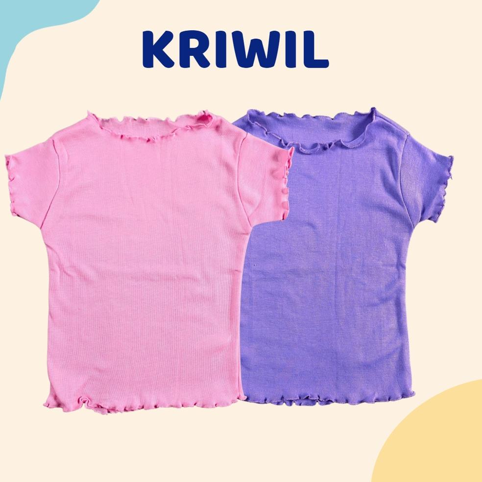 NAD.15Jn22ᴸ | 2-4TH RAJUT KRIWIL TOP / KAOS ANAK RAJUT KAOS KNIT ANAK