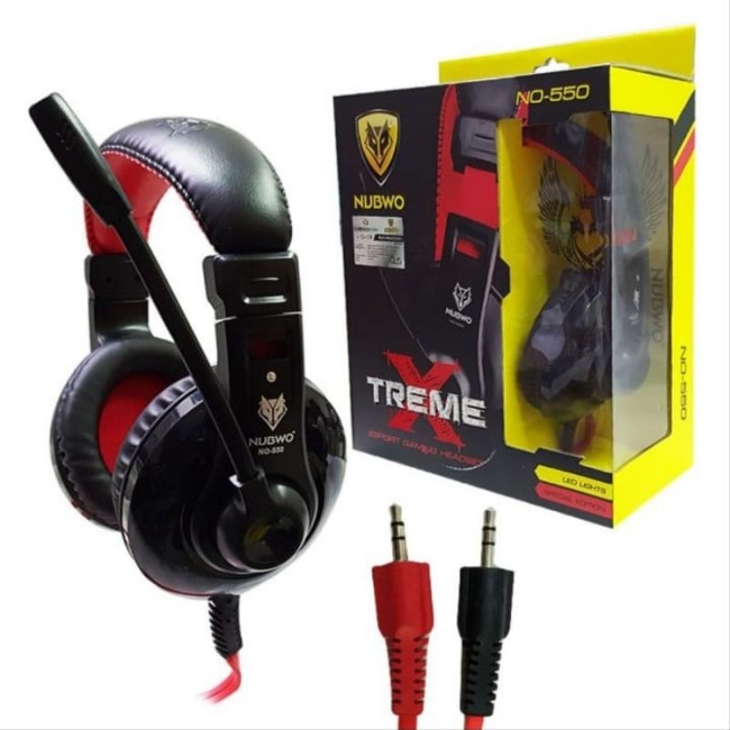 Headset Gamers Gaming Original Nubwo 550