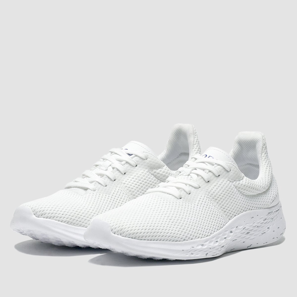Sepatu Olahraga Brodo Active Sprint [Full White/Black White/Grey White/Navy White]-3