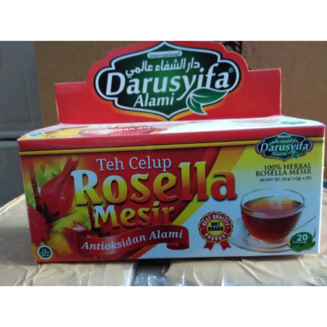 

Teh celup rosella mesir darusyifa