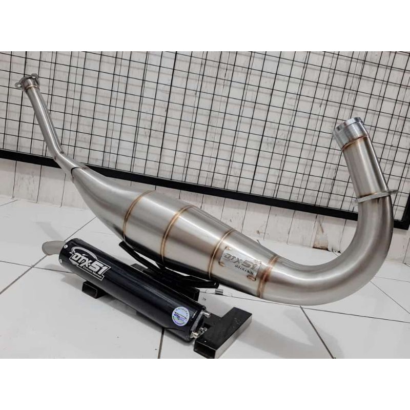 Knalpot Ninja R RR SS Cobra Original DTX-51 press