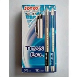 

Bolpen Gell pen joyko Titan GP-167(12pcs)