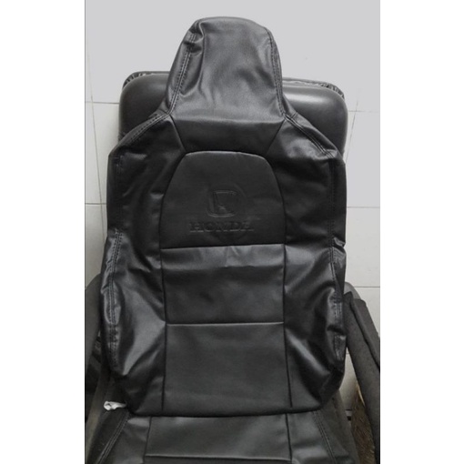 Sarung Jok Brio Bahan Oscar Warna Hitam Polos