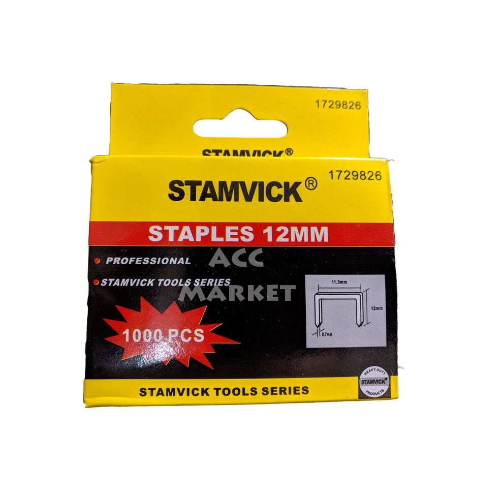 Isi Stapler Tembak Staples Gun No 12 Mm Steples Staple