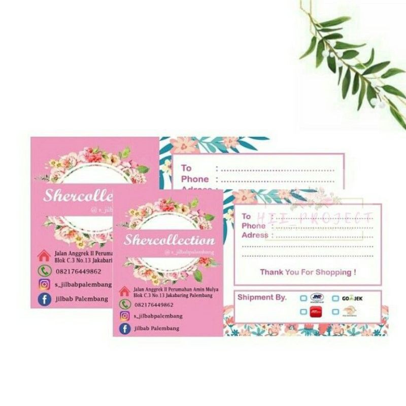 

Kertas kirim untuk olshop