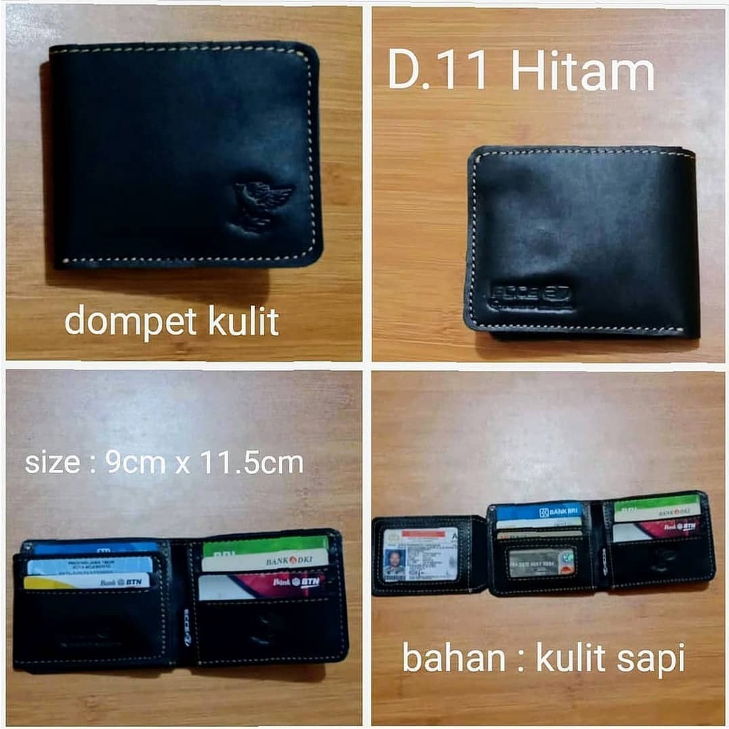 D.11| Kulit Asli | Merek Resmi | Dompet kulit ECCE 27