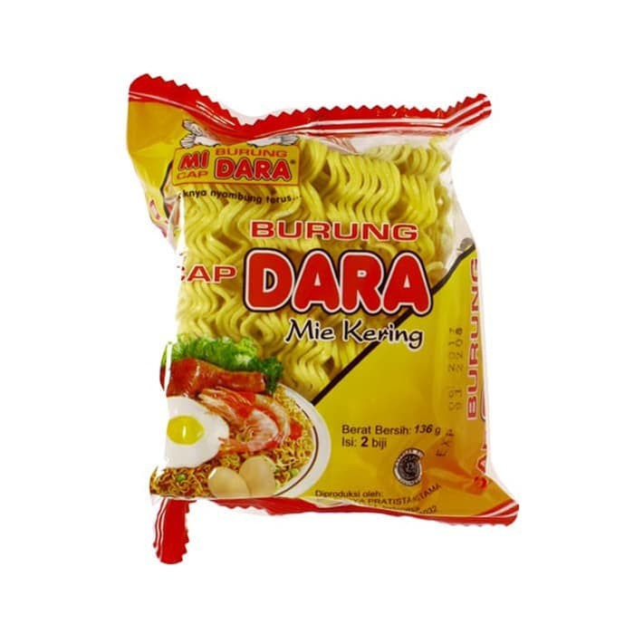 Mie Burung Dara 136gr 36 Pcs Shopee Indonesia