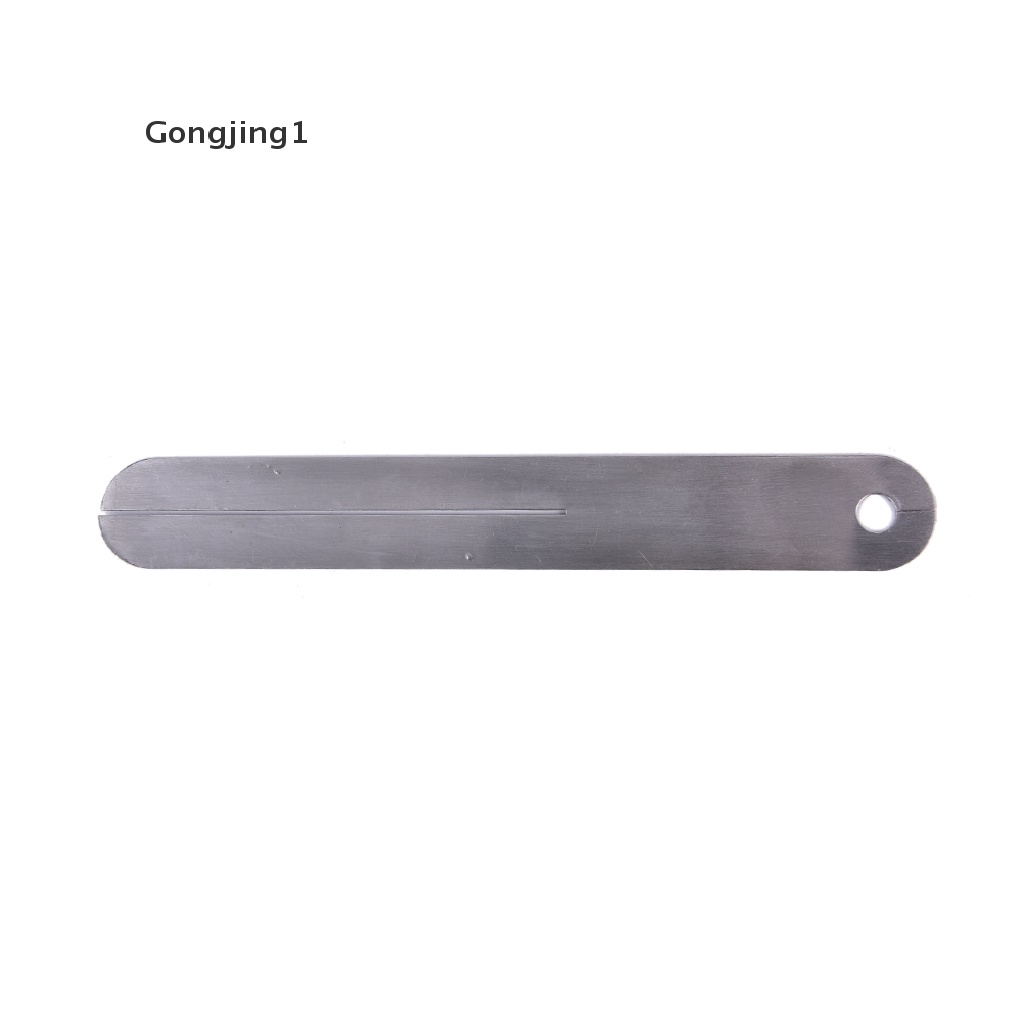 Gongjing1 2pcs Pelat Baja Pelindung fretboard Untuk Reparasi