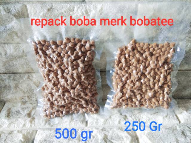 Bobatee / Buble / Boba / Boba Murah / Pearl Tapioka / Buble Murah Kemasan 500GR