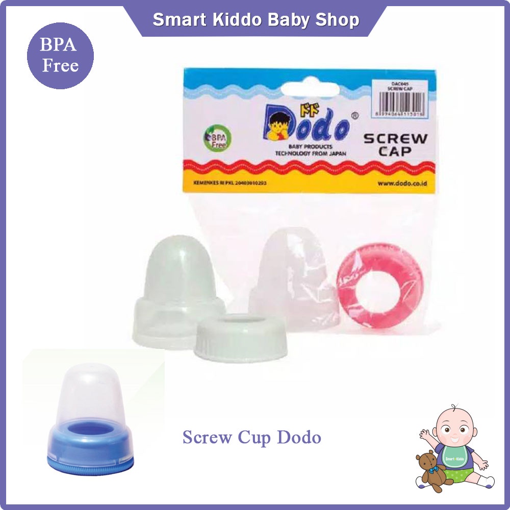 Dodo Tutup Botol Susu Bayi Screw Cup