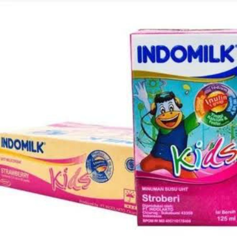 

INDOMILK UHT Kids Stroberi 115Ml X 40 pcs