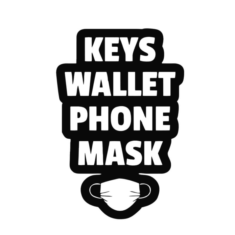 Stiker Keys wallet phone mask STIKER KEREN