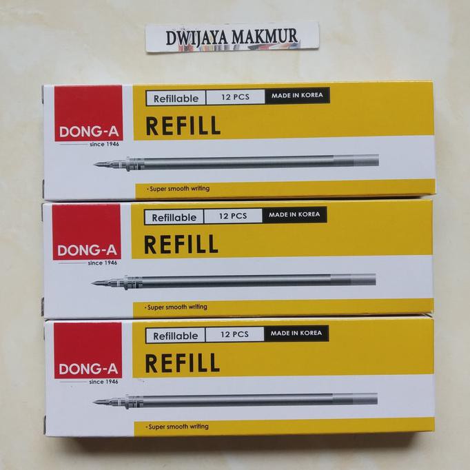 

Populer] Refill My Gel Dong-A (12Pcs) - Hitam