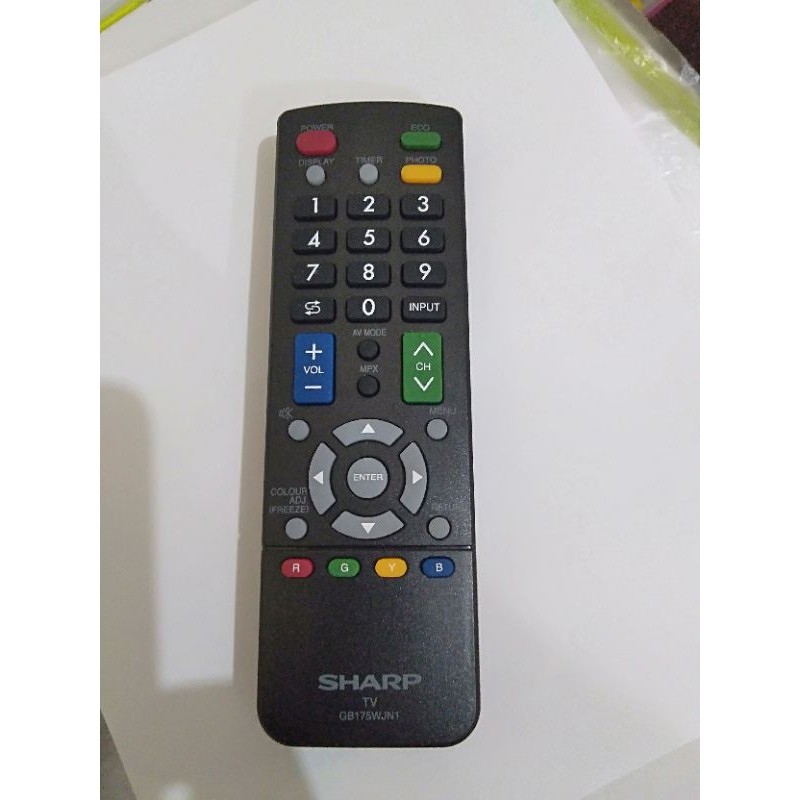 Remot Remote TV Sharp LED LCD Tabung Aquos Original Asli Ori