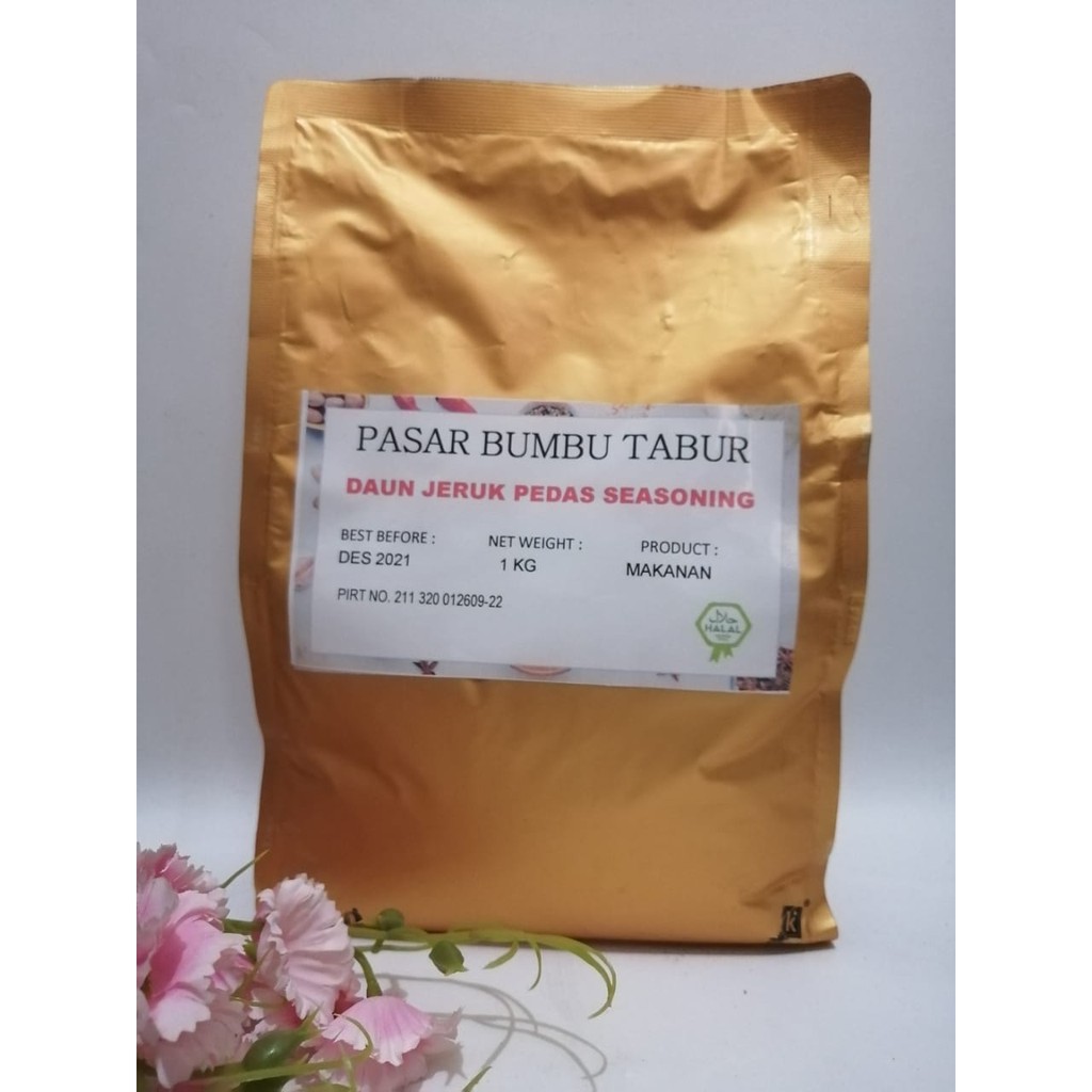 

BUBUK DAUN JERUK PEDAS SEASONING 1 KG