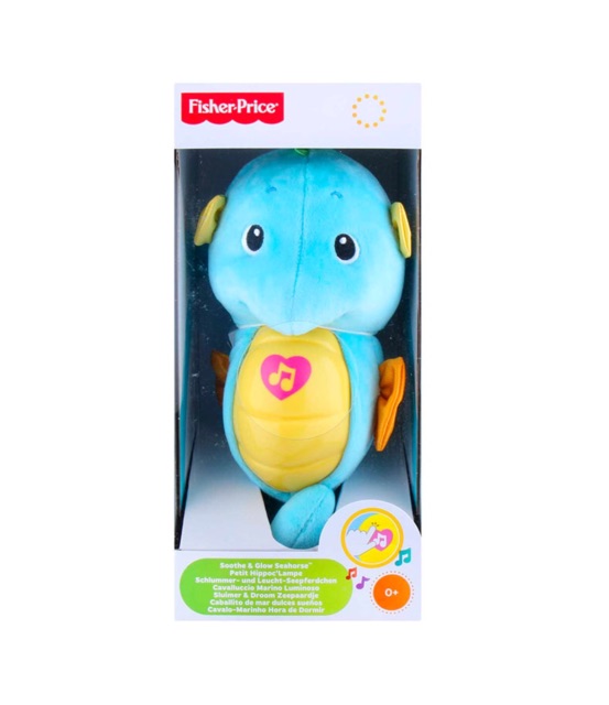 Fisher Price Soothe &amp; Glow Seahorse Blue (Original)