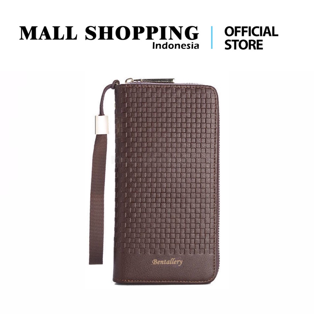 (COD) Dompet Kulit Pria Dompet Panjang Men Pocket Dompet Kartu MALLSHOPPING