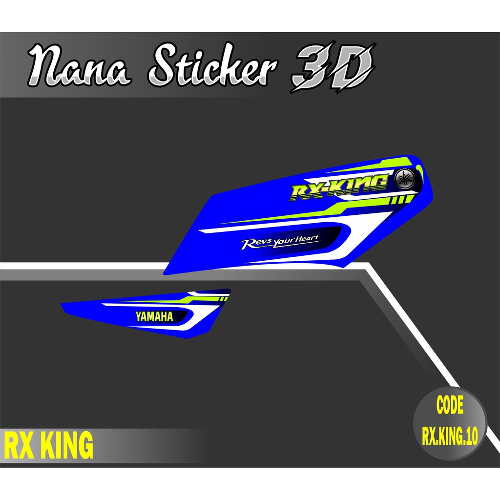 Striping RX King - Stiker Rx King List Variasi Motor STICKER RX KING CODE 10