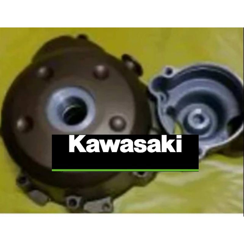 Cover bak kalter magnet klx 150 gold original