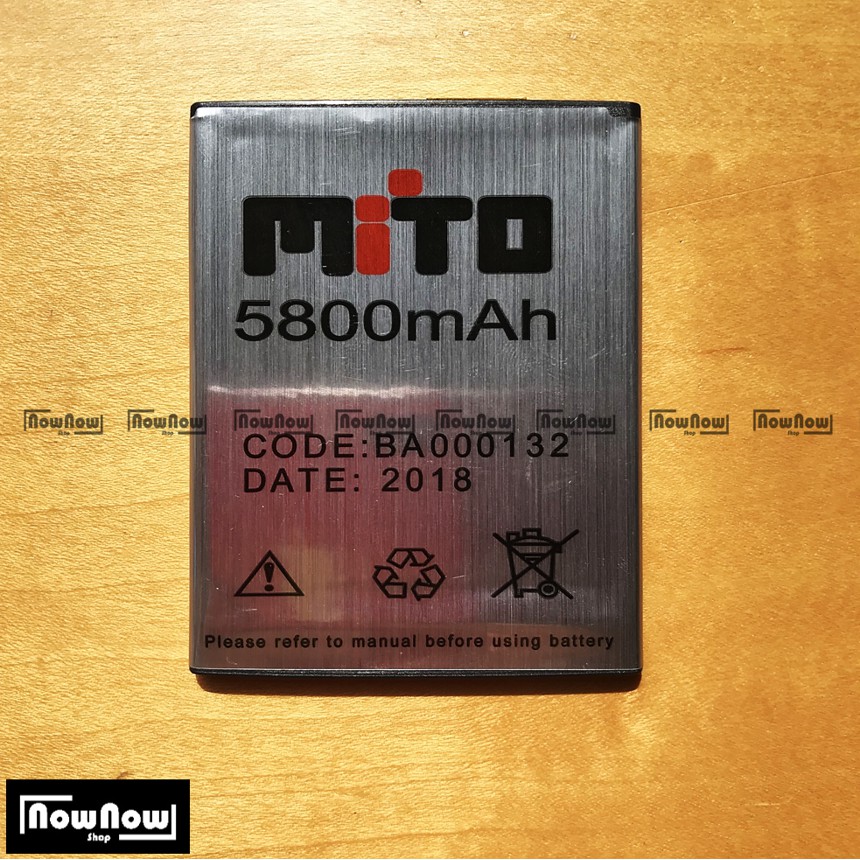 Baterai Mito A880 A990 BA-000132 Original Double Power Batre Batrai Battery HP BA00132