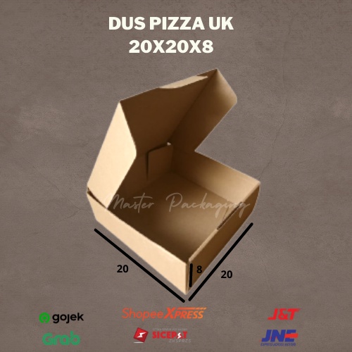 

Dus Kardus Packing Box Pizza Hampers uk.20x20x8cm Kemasan Baru