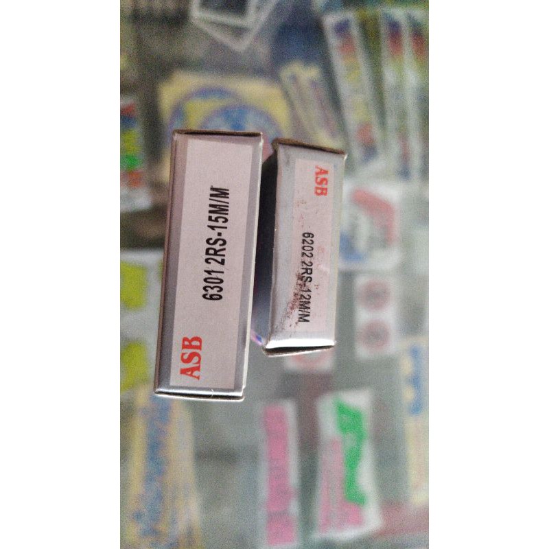 bearing laker untuk PNP velg velk RCB BRT chemco jupiter ke Tiger GL MP CB 6301-15mm 6202-12mm