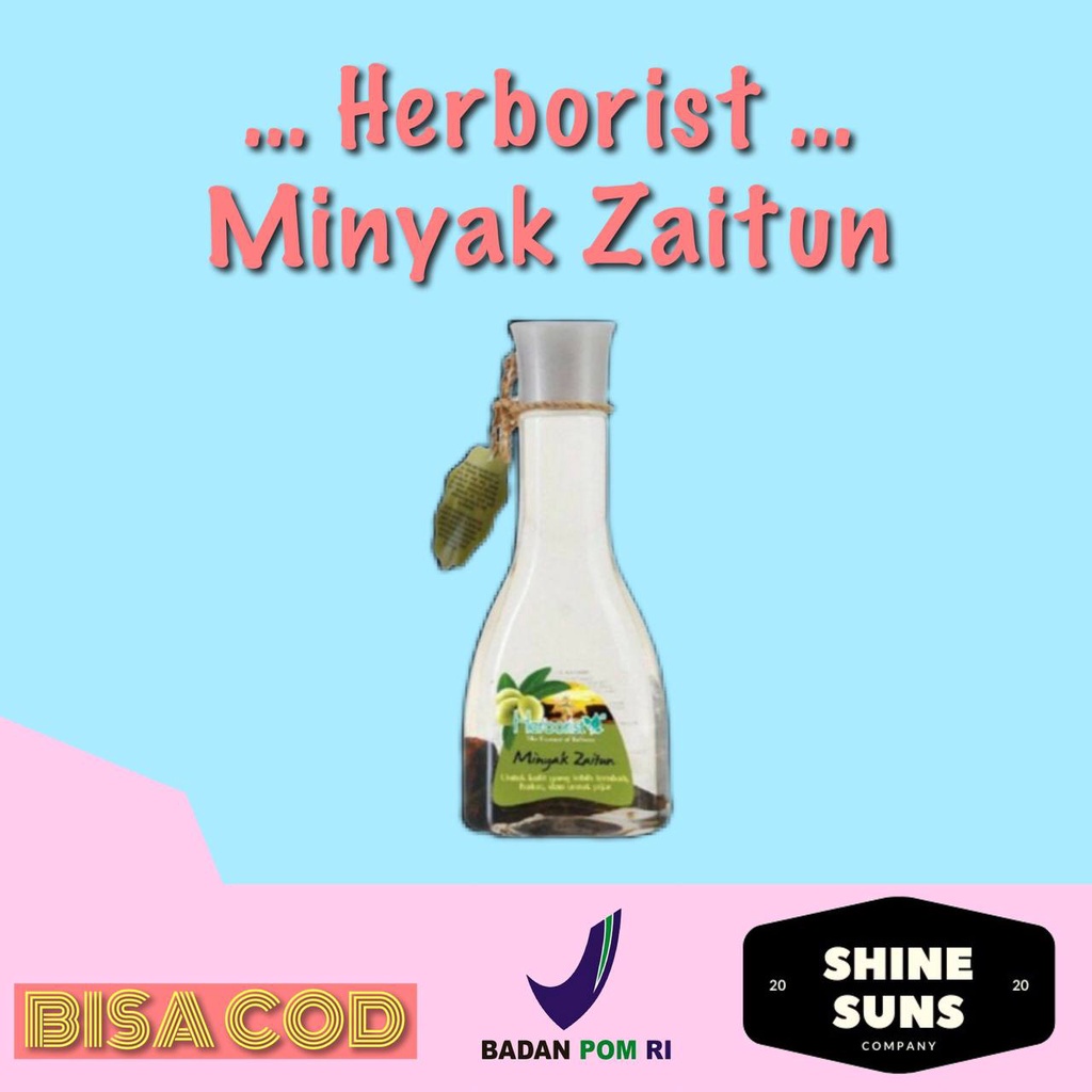 HERBORIST MINYAK ZAITUN/ MINYAK ZAITUN 75ML/ MINYAK ZAITUN 150ML/ HERBORIST MINYAK ZAITUN ORIGINAL