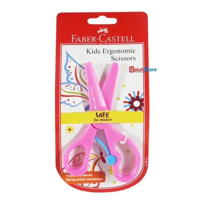 

Diskon Faber Castell Gunting Kids Ergonomic Scissors- Pink Diskon