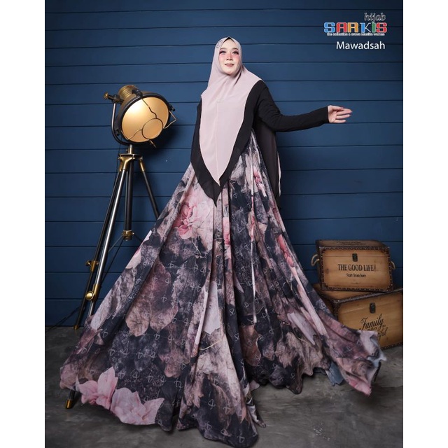 SARKIS/ Sarkis Set by Sarkis / Gamis Branded / Gamis Elegant / Gamis Cantik