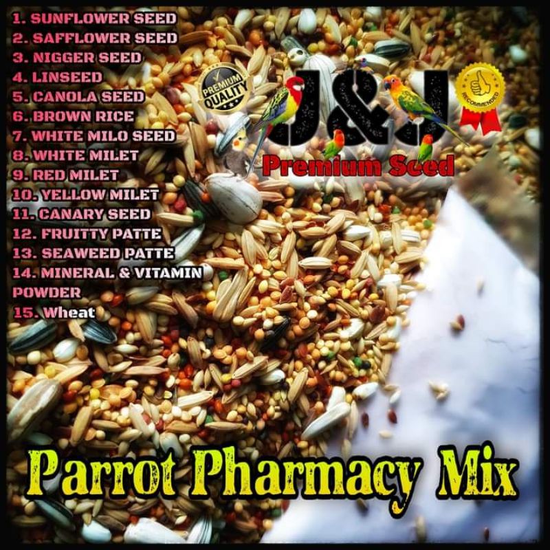J&J Parrot Pharmacy Mix (PPM)