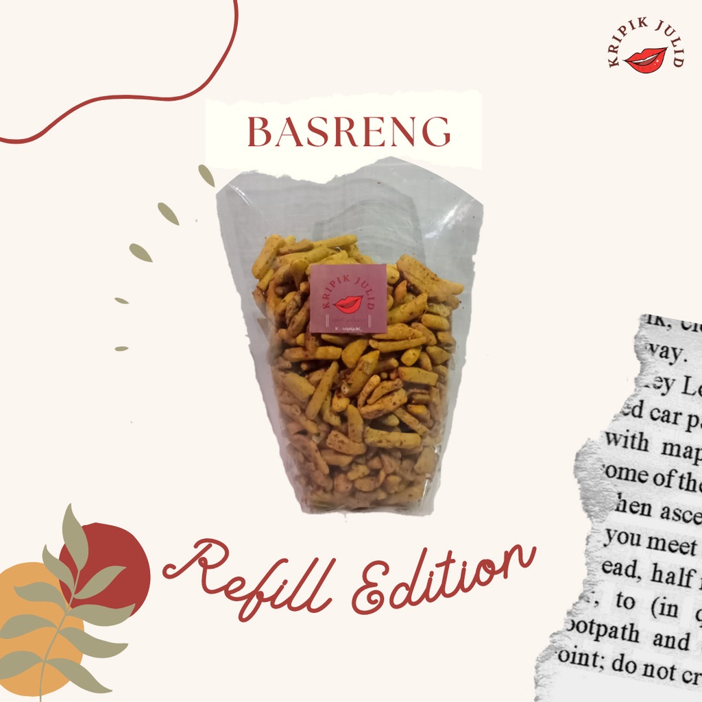 

Basreng 500 Gr & Keripik Kaca 250 Gr