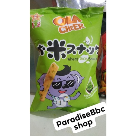 

OLA Cheer Wheat Rice Snack Beras dari Malaysia 60gr Aneka RASA HALAL AMAN DIKOMSUMSI