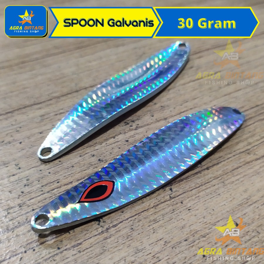UMPAN PANCING SPOON GALVANIS 30 GRAM ANTI KARAT KILLER