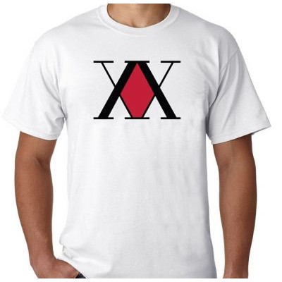 Kaos Hunter x Hunter 34-JE50 T-shirt Katun Combed Lengan Pendek