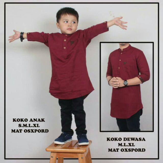 Baju Koko kurta couple ayah dan anak Shopee Indonesia Baju Koko kurta couple ayah dan anak Shopee Indonesia