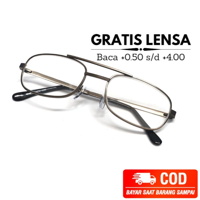 KACAMATA BACA PLUS JALAN  KACAMATA DUEL LENSA VISION