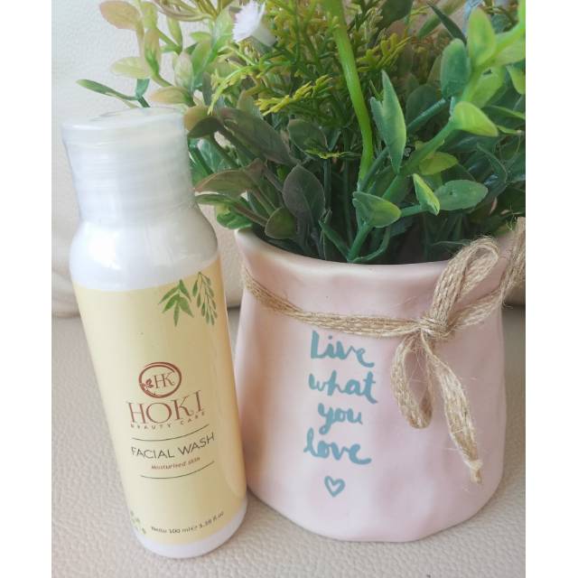Hoki beauty care facial wash
