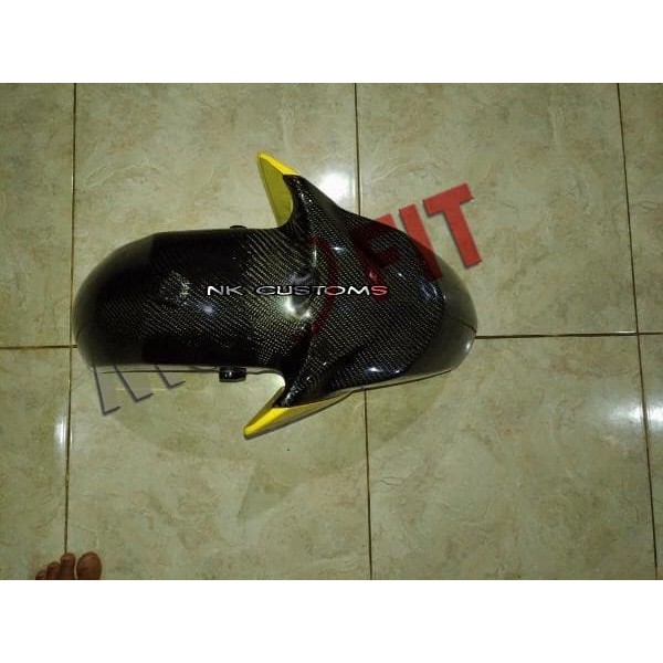 Front Fender yamaha xmax Carbon Kevlar Part Ori spakbor depan xmax 250