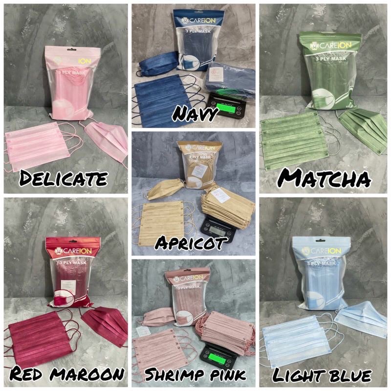 MASKER EARLOOP CAREION 3 PLY ISI 50 PCS