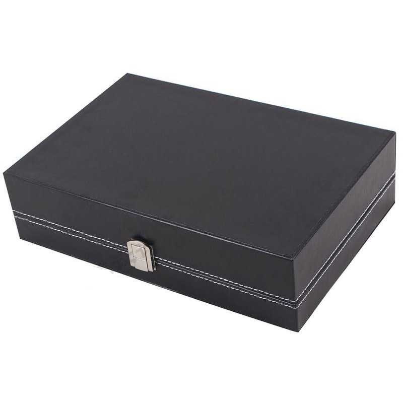 Kotak Jam Tangan Luxury 12 Slot Watch Box Organizer Murah Kotak Penyimpanan Aksesoris Wristwatch