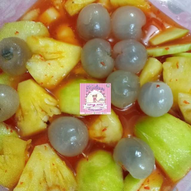 

asinan nanas-kedondong-lengkeng