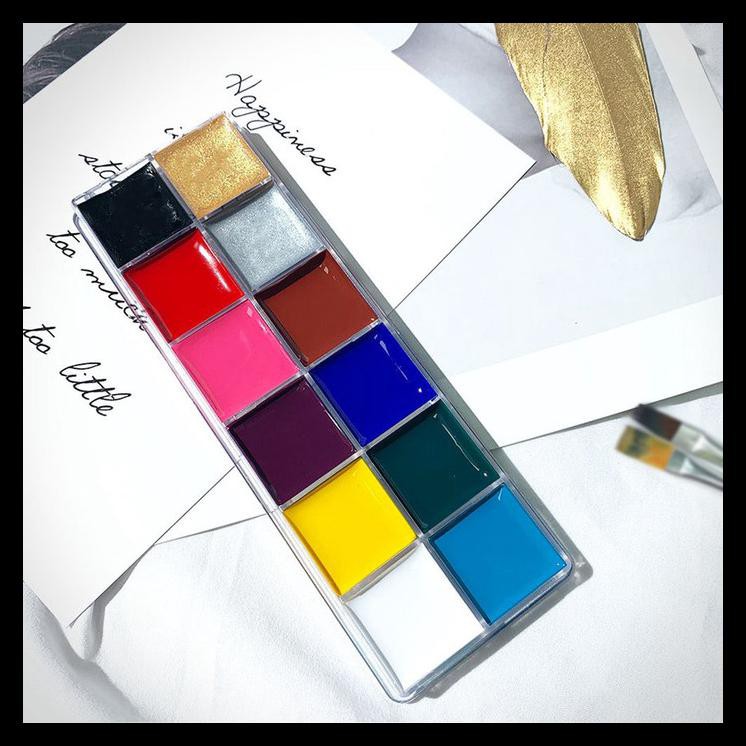 

Diskon Cat Air 12 Warna Polos Dengan Kotak Besi Untuk Melukis