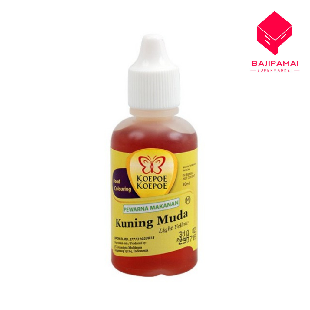

KOEPOE KOEPOE PEWARNA MAKANAN KUNING MUDA 30ML