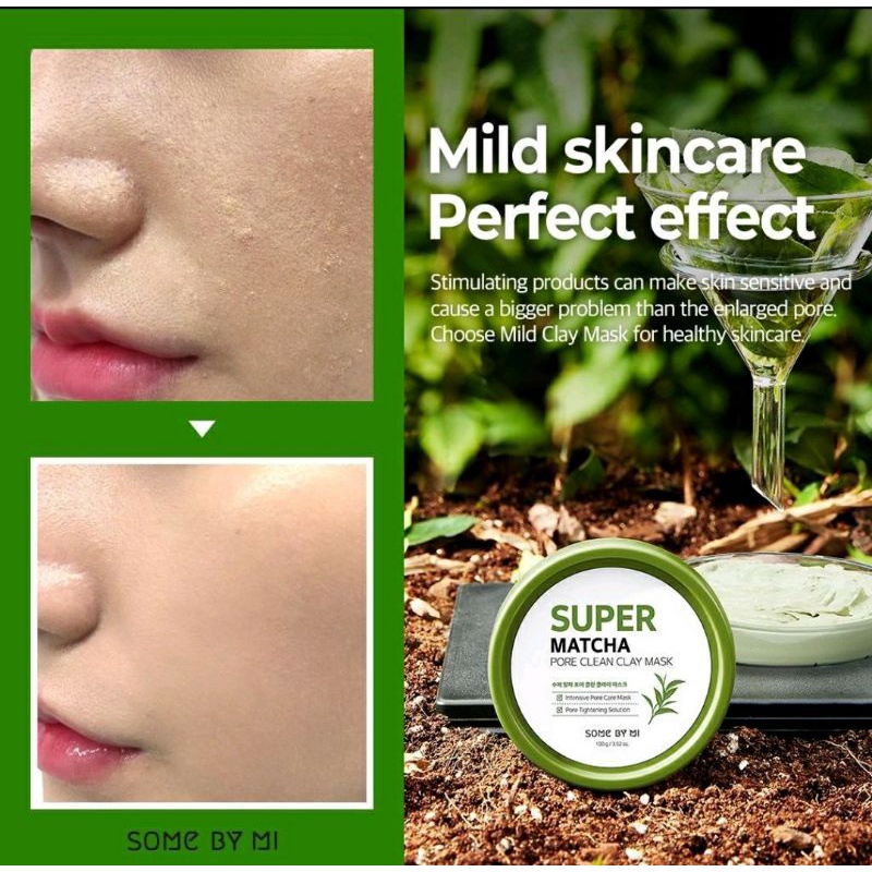 [BPOM] SOMEBYMI SOME BY MI Super Matcha Pore Clean Clay Mask 100gr