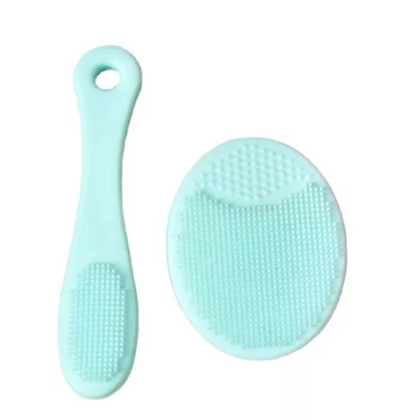 SET BLACKHEAD FINGER BRUSH / SIKAT KOMEDO STICK DAN BULAT BLACKHEAD REMOVER