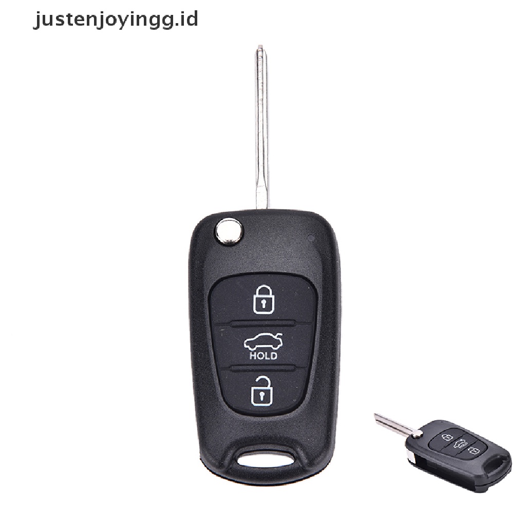 Case Remote Kunci Pengganti Model Flip Untuk Kia Rondo Sportage Soul Rio 3b S161C