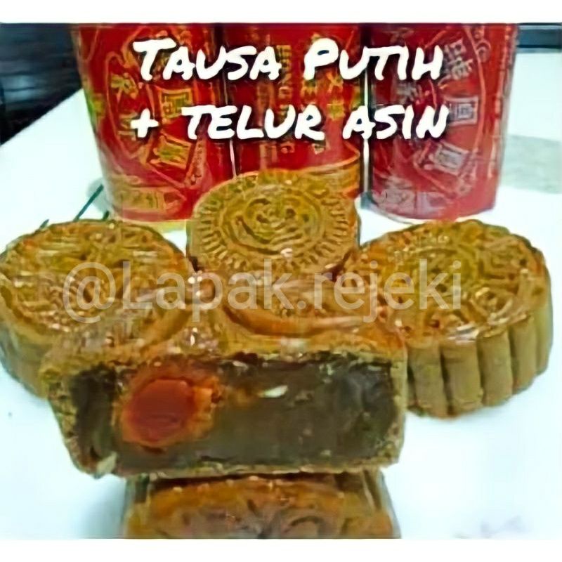 

HALAL Kue Bulan Isi 2 Telur / Moon Cake / Tongqiupia Selatpanjang - Lao Siong Selatpanjang / Lao Xiong / Hong Hong